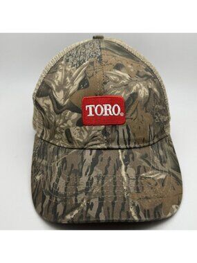 TORO Camouflage Trucker Hat Adjustable Snapback Mesh Back Cap Workwear